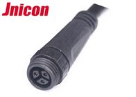 El LED enciende el PVC impermeable del Pin 300V del conector de cable de XLR M16 3/el material de nylon