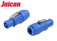 IP65 material de cobre refinado alto azul del retardador del contacto de los conectores de la prenda impermeable LED