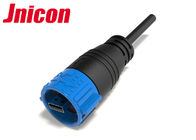 Prenda impermeable del conector USB del zócalo del enchufe del USB 3,0 con el tapón antipolvo IP67 de alta velocidad