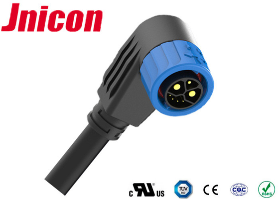 Los vehículos de E impermeabilizan el conector de poder M23 empujan la fijación 2 del poder 1 Grouding 5 datos