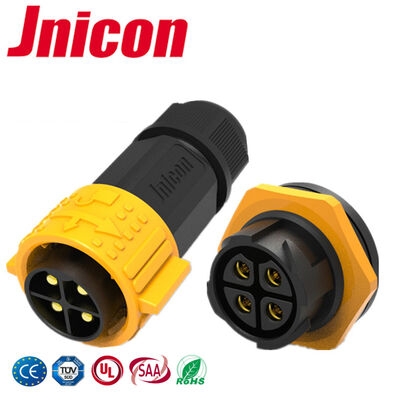 Conectores eléctricos masculinos femeninos M25 China Fabricantes de conectores de energía impermeables