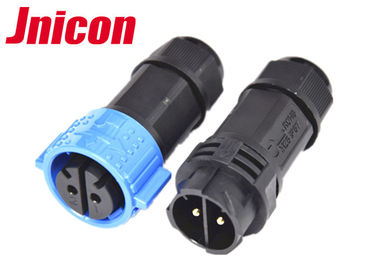 2 conector de poder de la prenda impermeable del Pin 40A, conector de poder del tabique hermético de M25 IP67