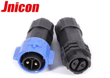 Prenda impermeable hembra-varón del conector pin eléctrico de la circular 2 para las luces subacuáticas