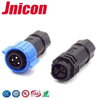3 Pin Waterproof Connector 300V High Current 20A Power Connectors M19