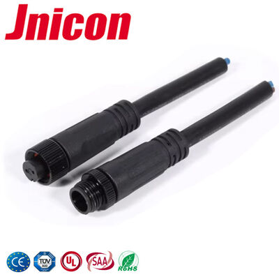 Conector de 12 pines impermeable Conectores de alambre moldeado de macho a hembra