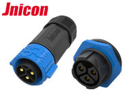 Conectores de la prenda impermeable LED del plástico de Jnicon PA66, 3 conectores impermeables del conductor