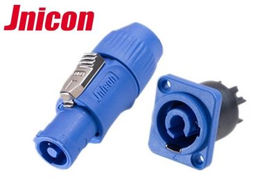 Certificación azul de la UL/del CE del color del enchufe circular de la prenda impermeable del adaptador del LED