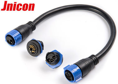 Prenda impermeable 3 + del conector de la señal del poder de 50 amperios Pin 9 con el zócalo del soporte del panel