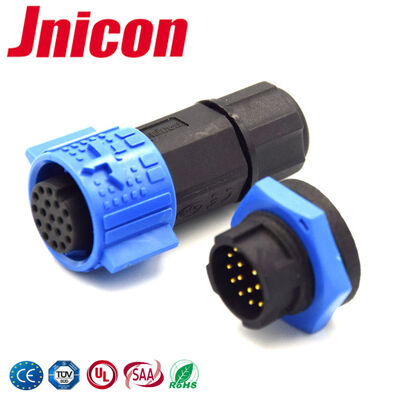 5A M19 Conector impermeable alambre a la tabla CE 18 conector circular de pines