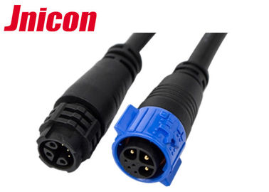 La prenda impermeable hembra-varón del conector pin de la luz de tira del LED 6 con el cable RoHS aprobó