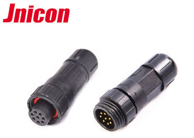 Conectores impermeables del enchufe de la fijación de tornillo, conector de poder al aire libre del Pin de Jnicon 8