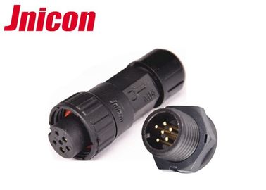 Rendimiento industrial de la fijación de tornillo del conector IP68 de la prenda impermeable del Pin M16 6 alto