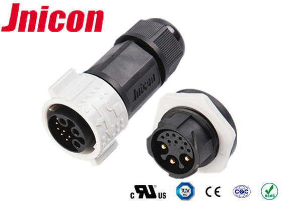 Conectores impermeables de gran intensidad plásticos 500V cable moldeado de 2 fases para el poder