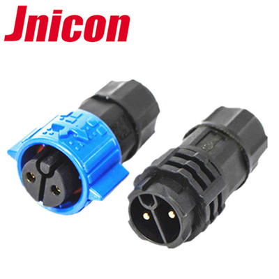 Prenda impermeable hembra-varón del conector pin eléctrico de la circular 2 para las luces subacuáticas