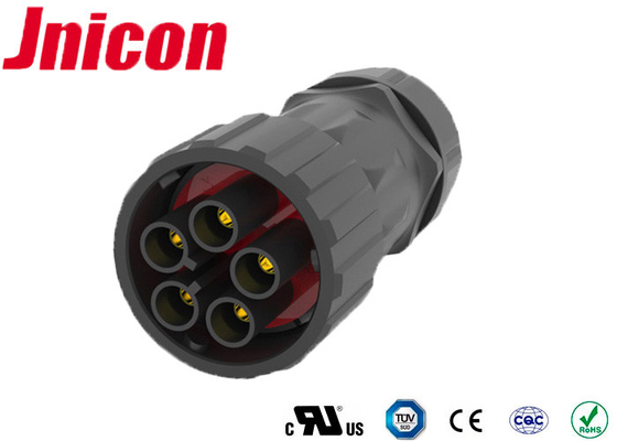 M40 inversor fotovoltaico circular de la bayoneta 50A 5 Pin Male Female Connector For