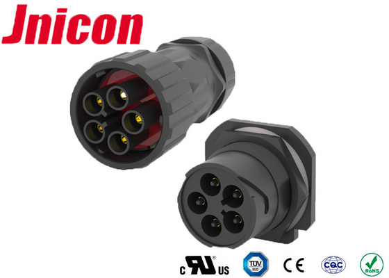M40 inversor fotovoltaico circular de la bayoneta 50A 5 Pin Male Female Connector For