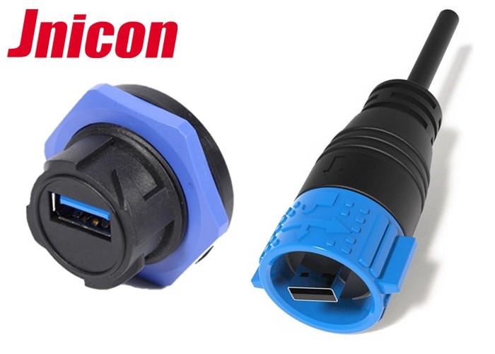 Conector USB de la prenda impermeable IP67, poder hermético del ...