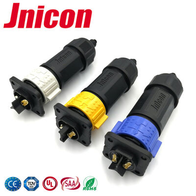 M25 IP67 Conector redondo Tipos de conector de energía impermeable OEM Automoción