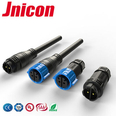 M25 Conector de alambre circular de bloqueo rápido Conector de cable de alimentación IP67 Empresa