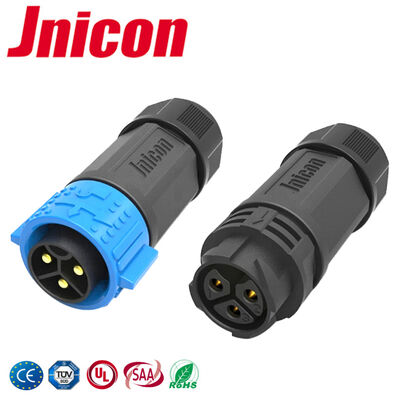 alambre de gran intensidad 60A para subir a los conectores circulares industriales M25 del conector IP67