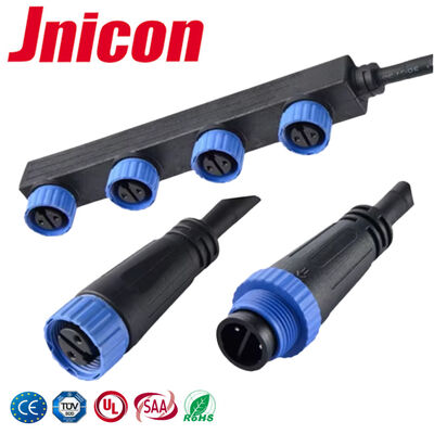 300V 10A Conectores de alambre pequeño impermeable TUV Conectores eléctricos masculinos femeninos