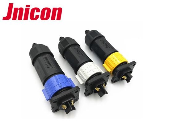 Conector de montaje en panel impermeable Jnicon M25 50A para estación base 5G